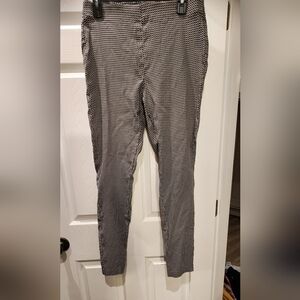 Michael Kors skinny plaid pants
